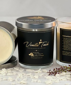 Vanilla candle-001