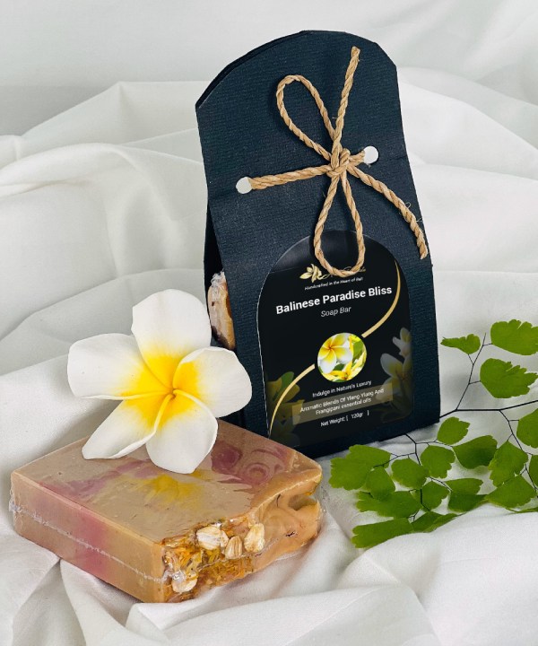 balinese paradise bliss soap bar-001 balinese paradise bliss soap bar-001