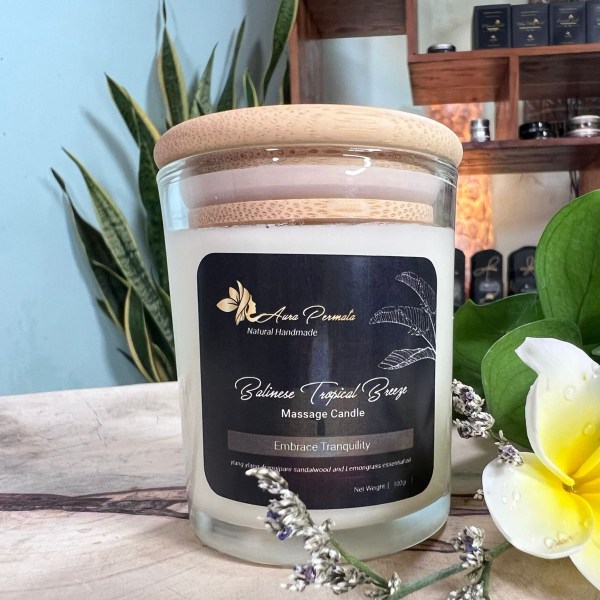 Balinese Tropical Breeze Massage Candle