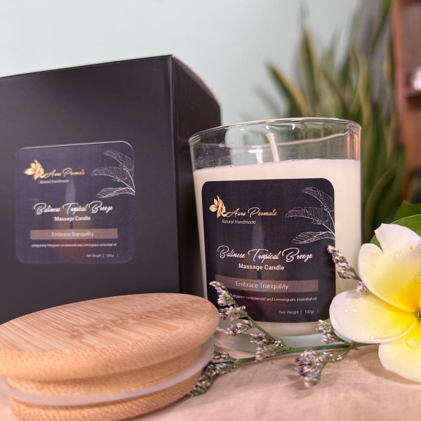 Balinese Tropical Breeze Massage Candle