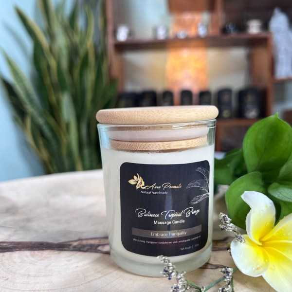Balinese Tropical Breeze Massage Candle