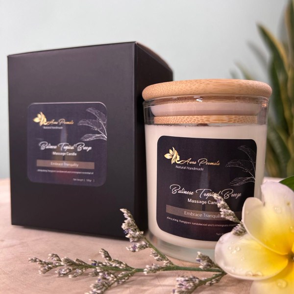 Balinese Tropical Breeze Massage Candle