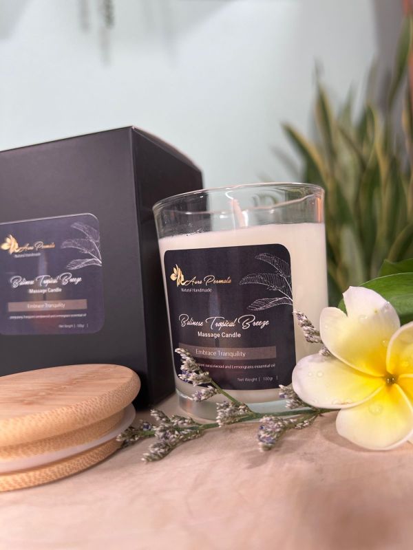 Balinese Tropical Breeze Massage Candle