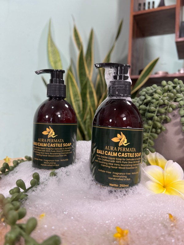 Bali Calm Castile Soap – Pure Gentle Cleanser for Sensitive & Delicate Skin