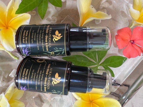 IMG_6119 Hair Elixir – Gloss & Grow Lightweight Botanical Treatment Oil for Shine, Strength & Scalp Health